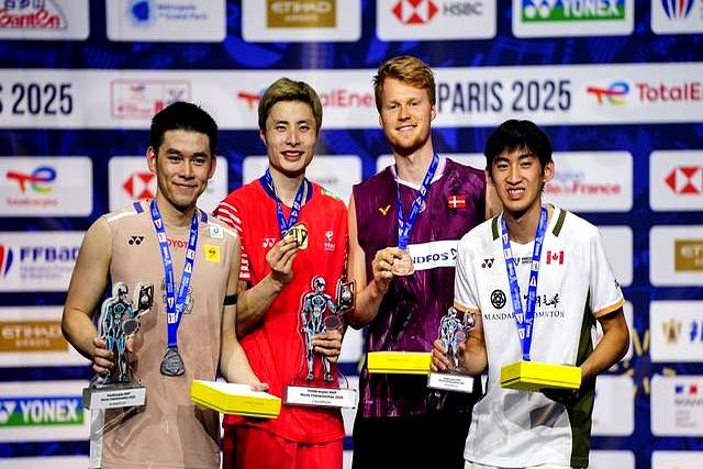 法国队碾压丹麦队,石宇奇惊艳四座 法国队碾压丹麦队,石宇奇惊艳四座